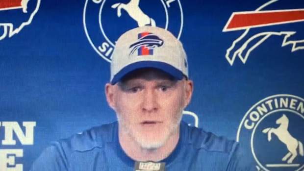 Sean McDermott at mandatory minicamp